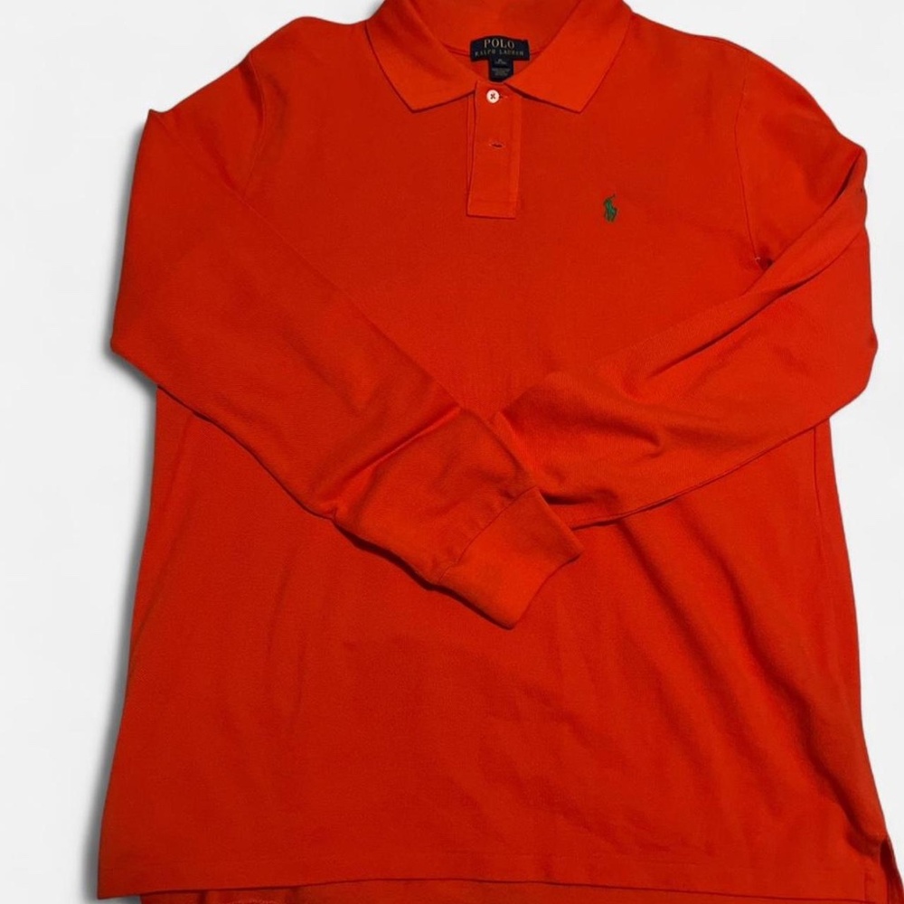 Polo Ralph Lauren Men's Orange Polo-shirts